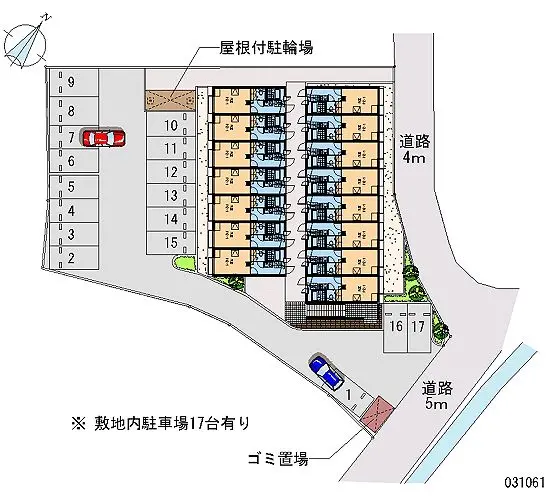 ★手数料０円★川越市小ケ谷　月極駐車場（LP）